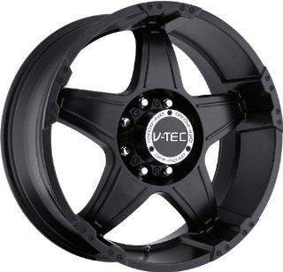 V TEC Wizard 395 Matte Black Rear Wheel (20x9"/6x139.7mm) Automotive