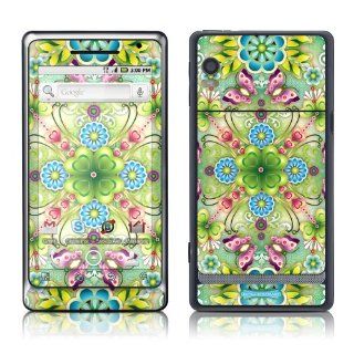 Mandala Clover Design Protective Skin Decal Sticker for Motorola Droid 2 Global Cell Phone Cell Phones & Accessories