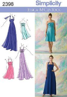 Simplicity Sewing Pattern 2398 Misses Special Occasion Dresses, D5 (4 6 8 10 12) Arts, Crafts & Sewing