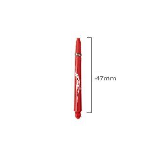 C163 Red Dragon Designer Art Nylon Red Medium Dart Shafts   4 sets per pack (12 nylon shafts in total) + FREE Red Dragon Check Out Card Sports & Outdoors