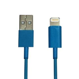 Ayangyang 1m Blue 8 Pin to Usb Cable for Iphone 5 Adapter Cable Usb 2.0 Cable Cord Data Sync 8 PIN Charger Adapter Can Not Support Audio Cell Phones & Accessories