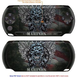 Decalrus Matte Protective Decal Skin Sticker for Sony PlayStation PSP Street E1004 Handheld Game Console case cover Mat_PSPstreet 171 Electronics