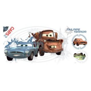 Cars Mater Collage Peel & Stick Wall Decals   34.75W x 18H in.   Wall Decals