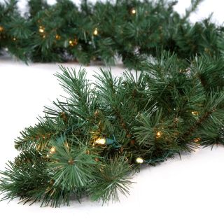 Classic Pine 9 ft. Pre lit Garland   Christmas