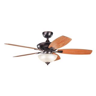 Kichler 337016OBB Canfield Pro 52 in. Indoor Ceiling Fan   Oil Brushed Bronze   Energy Star   Ceiling Fans