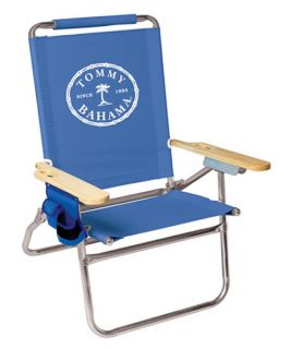 Tommy Bahama High Back Easy In Easy Out Chair   Equator Blue   Beach Chairs