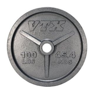 VTX by Troy Barbell Olympic 100 lb. Weight Plate   Weight Plates