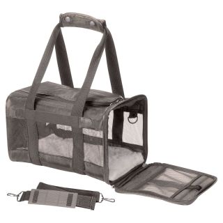 Sherpa Original Deluxe Gray Pet Carrier   Dog Carriers