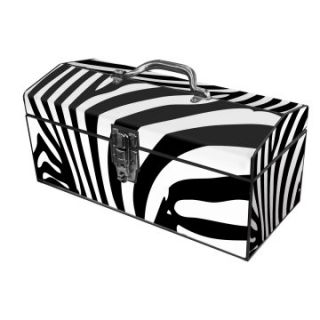 Sainty International 24 035 Art Deco Zebra Tool Box   Tool Boxes