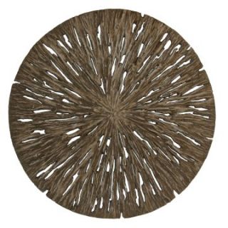 Round Rotten Wood Wall Art   Set of 2   Wall Sculptures and Panels