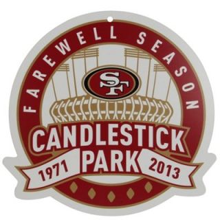 San Francisco 49ers Farewell to Candlestick Park 11 x 17 Wood Sign