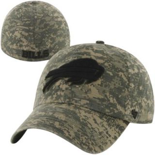 47 Brand Buffalo Bills Officer Franchise Fitted Hat   Camo