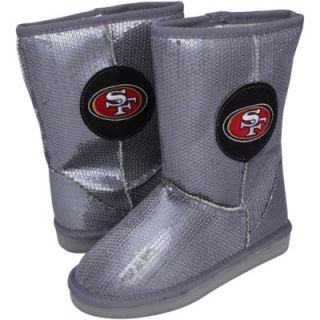 San Francisco 49ers Ladies High End Sequin Boots