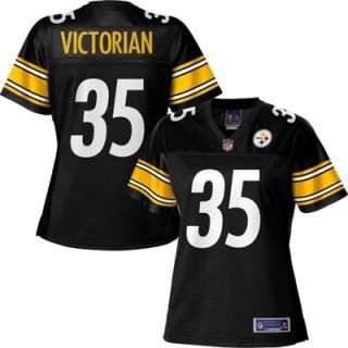 Pro Line Womens Pittsburgh Steelers Josh Victorian Team Color Jersey