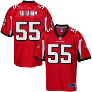 Pro Line Mens Atlanta Falcons John Abraham Team Color Jersey