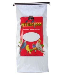LM Animal Farms Classic Parakeet Food   50 lbs.   Bird Cage Accessories