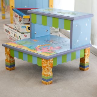 Teamson Design Under the Sea Step Stool   Specialty Chairs