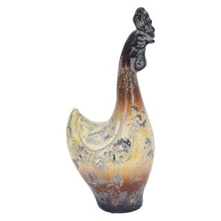 Antique Ceramic Rooster   Sculptures & Figurines