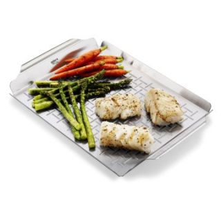 Weber Stainless Steel Grill Pan   Grill Accessories