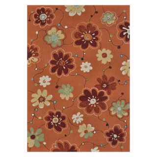 Loloi Sunshine Floral SS 04 Indoor/Outdoor Area Rug   Spice   Area Rugs