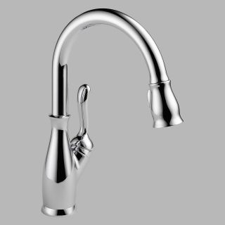 Delta Leland 9178 DST Single Handle Pull Down Kitchen Faucet   Kitchen Faucets