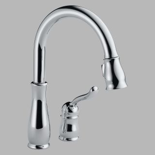 Delta Leland 978 DST Single Handle Pull Down Kitchen Faucet   Kitchen Faucets