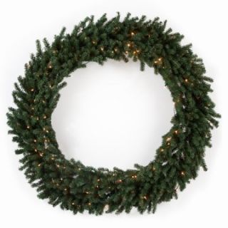 60 in. Classic Pine Pre lit Wreath   Christmas Wreaths