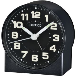 Seiko QHE084KLH Alarm Clock   3 in. Wide   Alarm Clocks