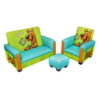 Warner Brothers Scooby Doo Deluxe Toddler Living Room Set   Kids Arm Chairs