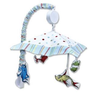 Trend Lab Mobile   Dr Seuss One Fish Two Fish   Nursery Decor