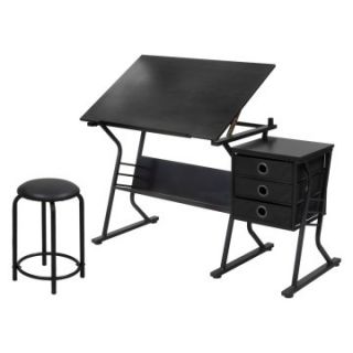Studio Designs Eclipse Craft Center   Black 13365   Drafting & Drawing Tables