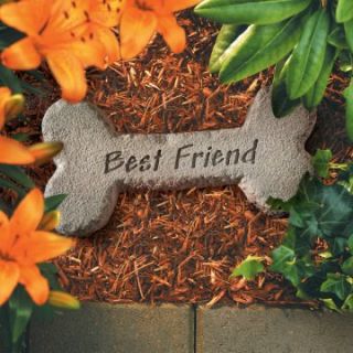 Best Friend Pet Memorial Stone   Dog   Garden & Memorial Stones