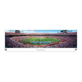 Blakeway Panoramas Miami Dolphins Unframed NFL Wall Art   Wall Art & Photography