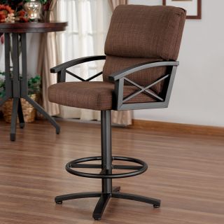 Amsterdam 34 in. Extra Tall Bar Stool   With Arms   Swivel   Bar Stools