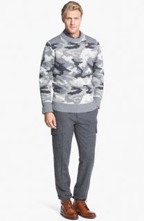 Grayers Camo Crewneck Sweater & Grayers Wool Blend Cargo Pants