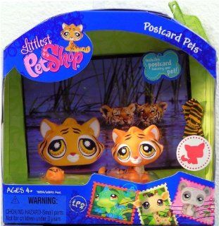 Littlest Pet Shop   Postcard Pets   Tiger #905   mit Safari Postkarte & Zubeh�r & Sticker   OVP Spielzeug