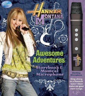 Disney Hannah Montana Awesome Adventures with Musical Microphone Ruth Koeppel, Disney Screen Caps Englische Bücher