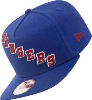 New Era Cap Co. Jungen (9 16 Jahre) New York Rangers Snapback Cap Royal Small/Medium Bekleidung