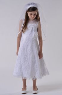 Us Angels Communion Dress (Little Girls & Big Girls)
