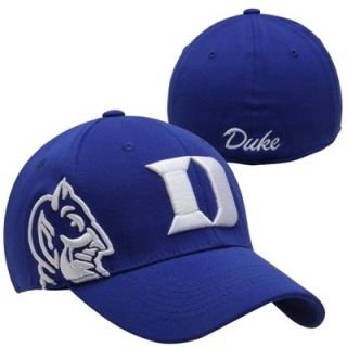 Top of the Duke Blue Devils Buster T.C. Flex Hat   Royal Blue