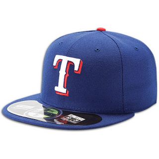 New Era MLB 59Fifty Authentic Cap   Mens   Baseball   Accessories   Texas Rangers   Royal