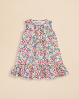 Ralph Lauren Childrenswear Infant Girls' Floral Babydoll Dress   Sizes 9 24 Months's