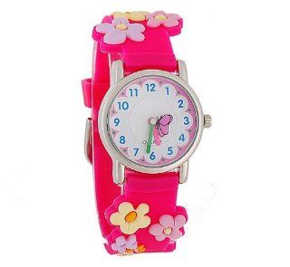 Lovely Willis 255 Flower Pattern Children's 3d Watch for Kids Girls Gift NEW Watches