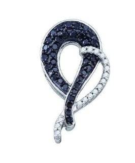 0.50 Carat (ctw) Diamond Ladies Fashion Pendant set in 10k White Gold PR01 3244 Jewelry