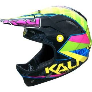 Kali Tape Adult Avatar Bike Racing BMX Helmet   Black/Fluo / Small Automotive