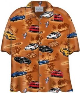 Ford Mustang Boss 302 Cars Camp Hawaiian Shirt Clothing