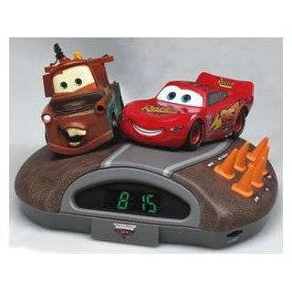 Disney Pixar Cars Lightning McQueen & Matar Alarm Clock 