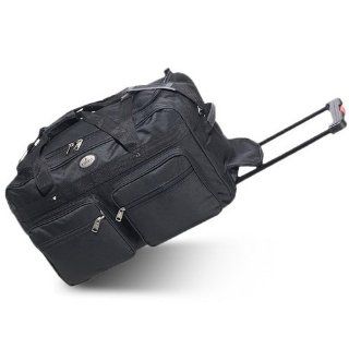 Everest 322WH Deluxe Duffel on Wheels (Price/Each), Wheel Bag   Black Sports & Outdoors