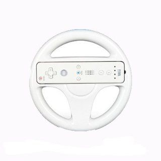 Round Racing Steering Wheel For Nintendo Wii Mario Kart Game Remote Controller IGN Fast shipping Beauty