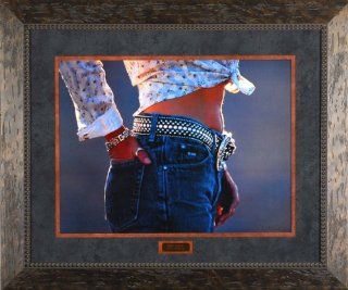 Soft Touch David Stoecklein 36x30 Gallery Quality Framed Art Western Cowgirl Ranch Photo Picture   Prints